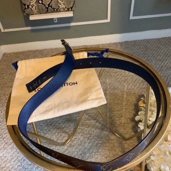 Louis Vuitton Reversible Monogram Belt 90CM - Picture 3 of 11